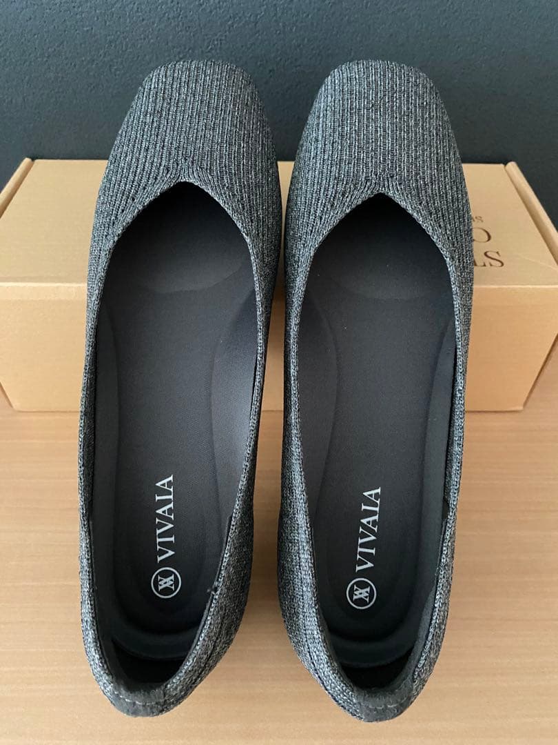 VIVAIA Margot Walker スクエアトゥフラットシューズ　36.5