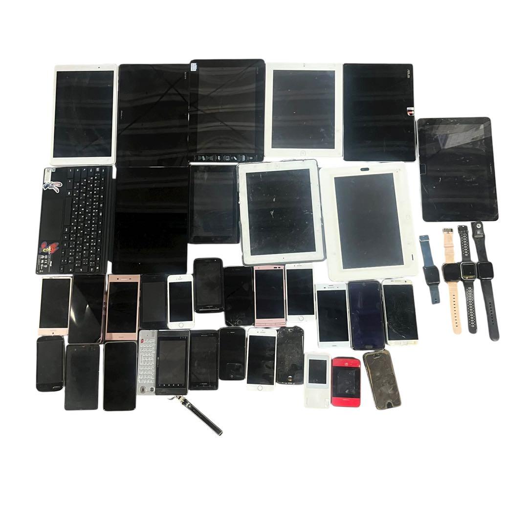 【メ1002-06】スマートフォン・タブレット•スマートウォッチまとめジャンク品