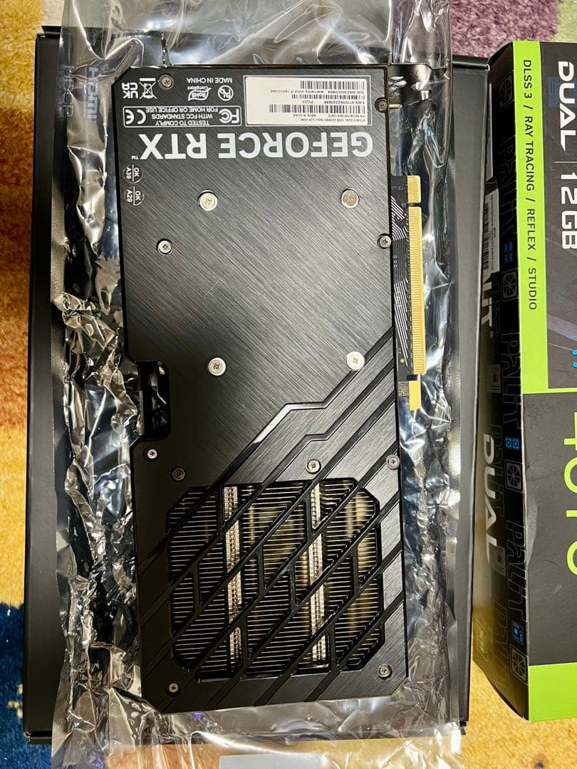 グラフィックボード・グラボ・ビデオカード PALIT GeForce RTX 4070 12GB