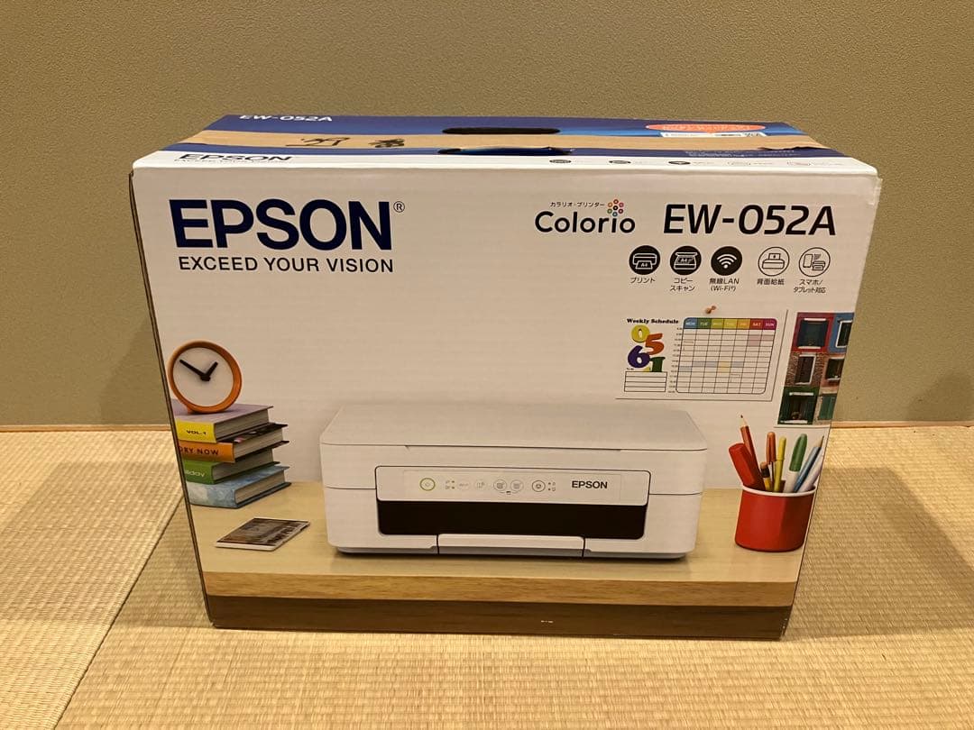 ⭐︎新品未開封⭐︎ EPSON Colorio EW-052A 多機能プリンター