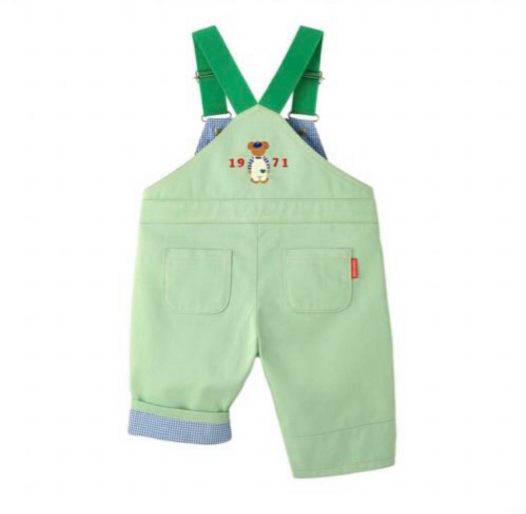 mikihouse カバーオール&シャツ　セット