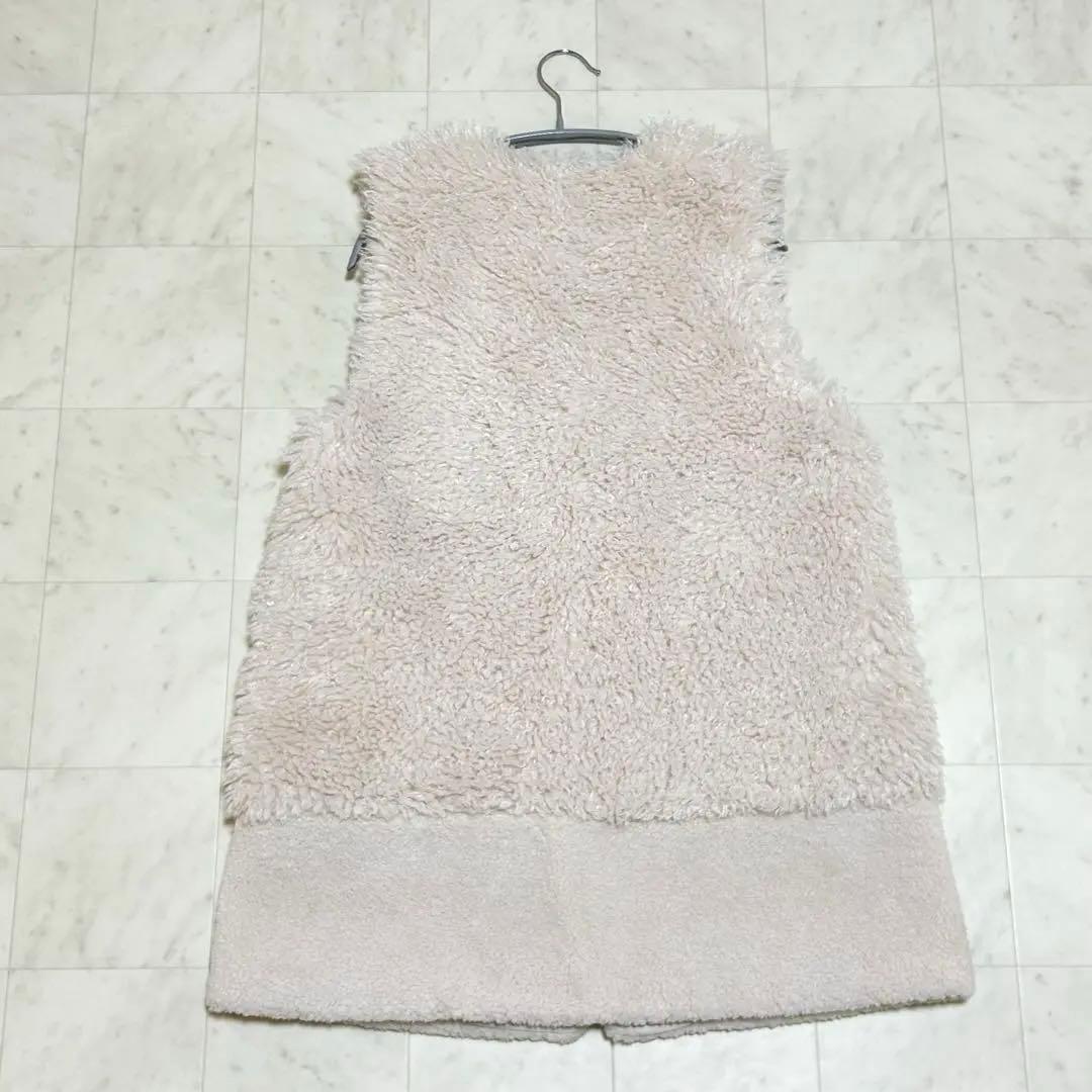 23区 ECOPEL カーリーファーコンビ ジレ ロング 2023AW 32