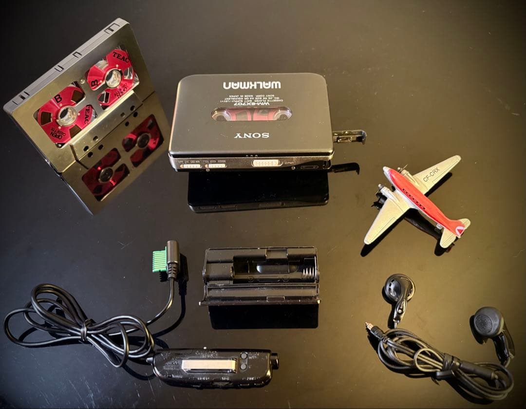 カセットウォークマン　SONY WM-EX707「整備済み、完動美品」