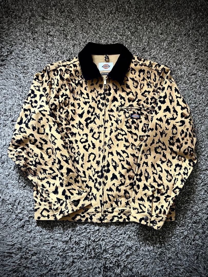 ジャケット・アウター WACKOMARIA DICKIES LEOPARD WORK JACKET