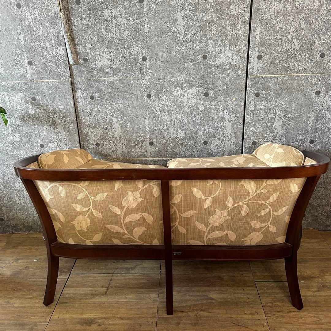 ミンチョ꧁マルニ木工 maruni꧂地中海2人掛け&1人掛けソファセット