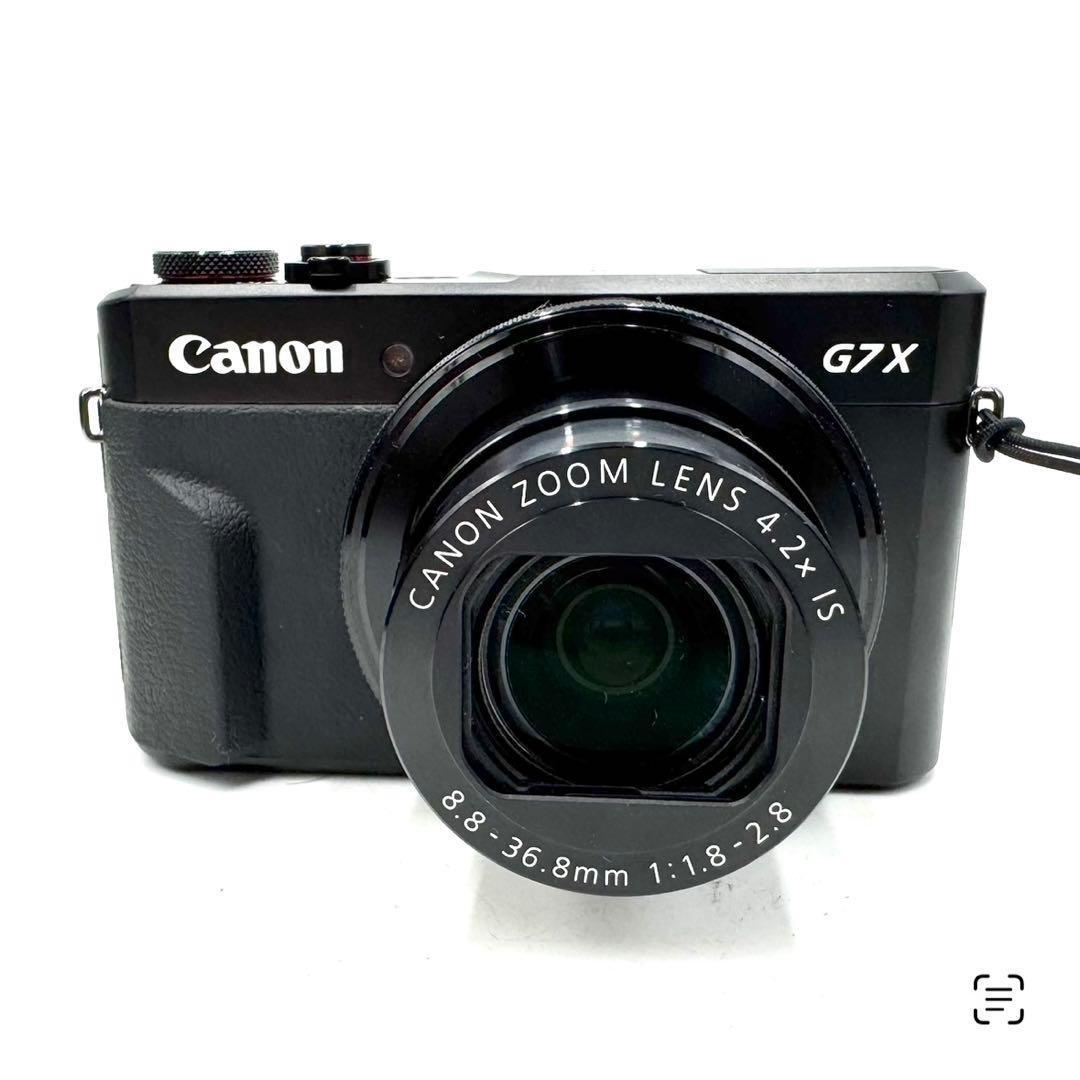 美品 Canon キャノン PowerShot G7X Mark II ブラック