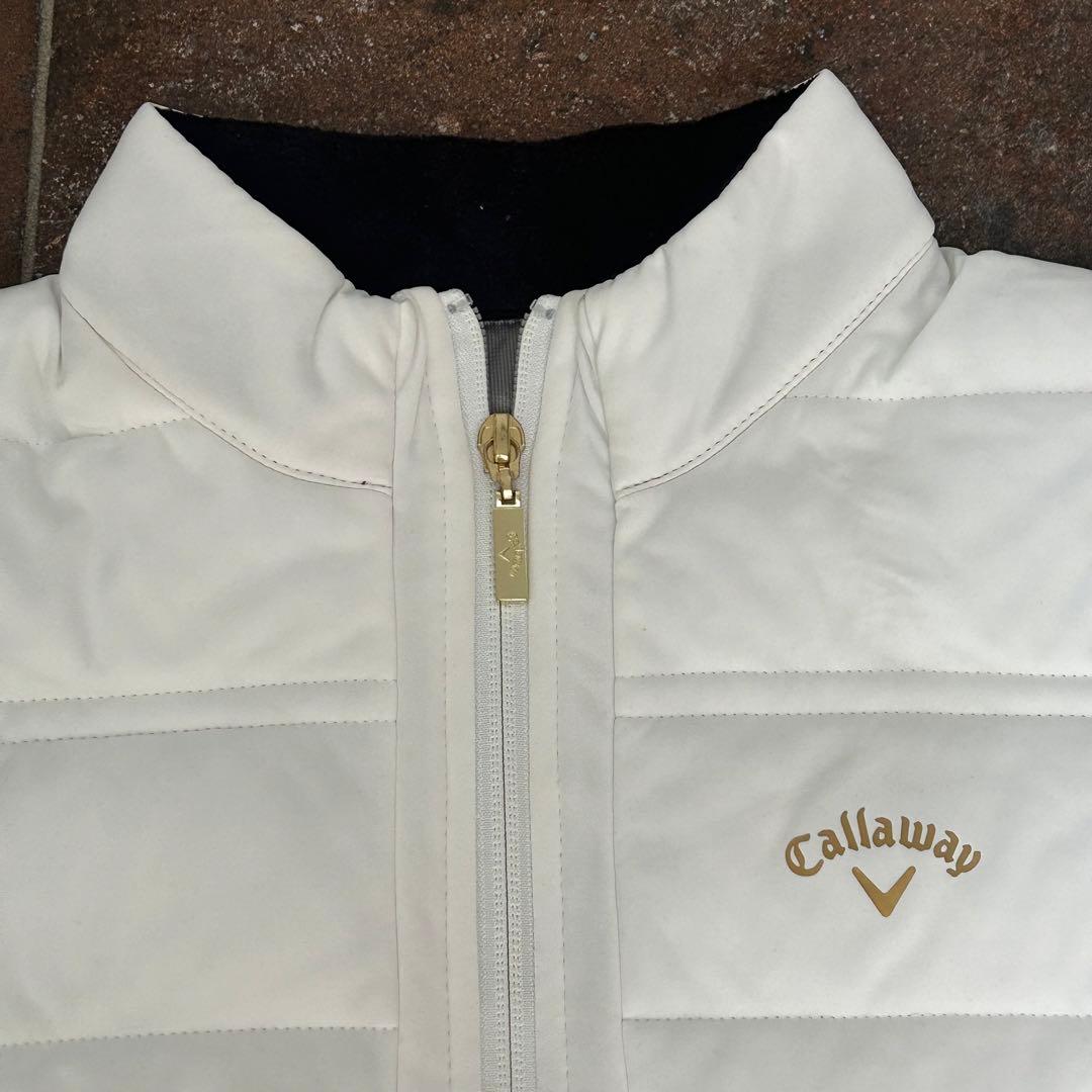 CALLAWAY アウター 撥水 防風 スターストレッチフルジップ中綿ブルゾン