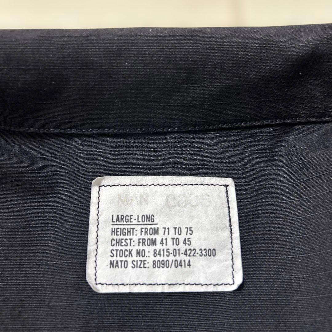 希少サイズ　97年 BDU BLACK357　ジャケット　ブラック黒　 L-L