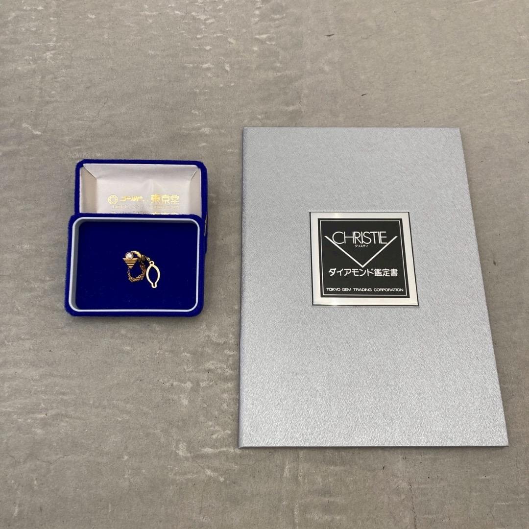 R*︎様 【美品】 ラペルピン K18 ゴールド