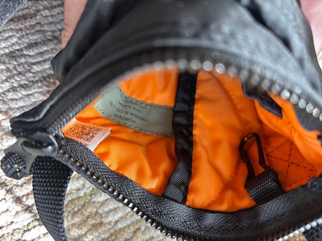 PORTER ブラック ショルダーポーチ