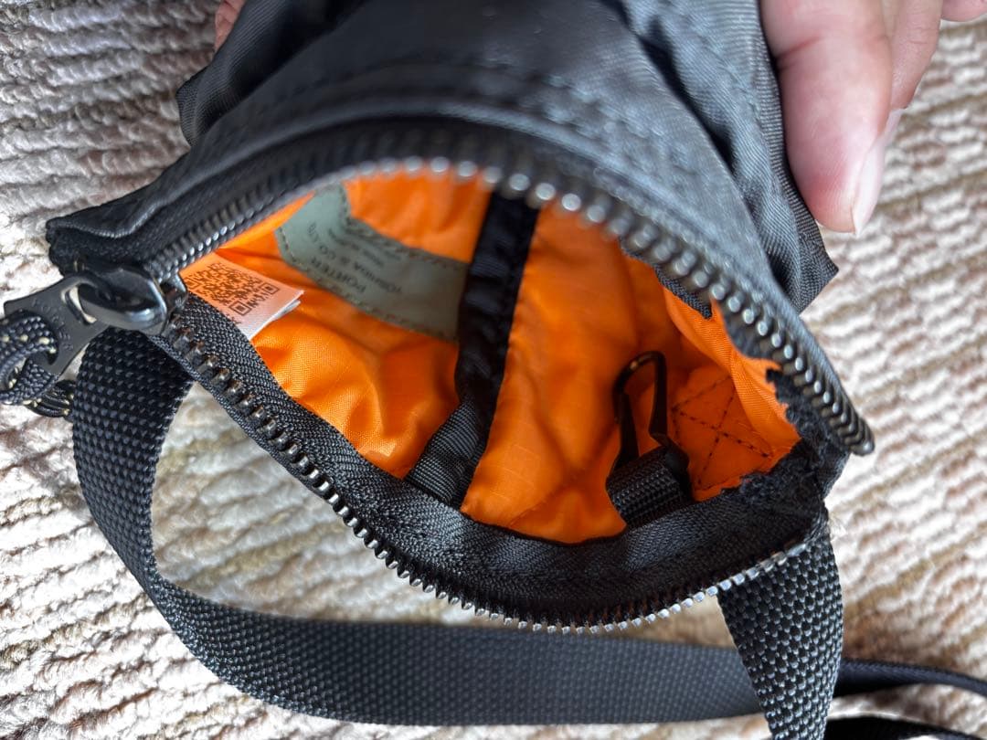 PORTER ブラック ショルダーポーチ