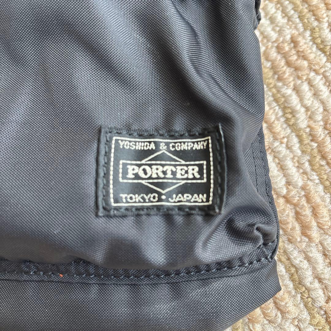 PORTER ブラック ショルダーポーチ