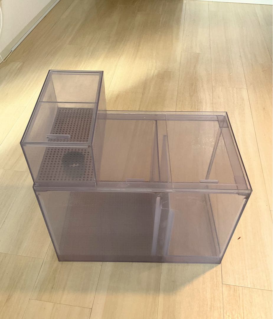 濾過槽 オーバーフロー水槽用 ウールボックス付 ／３層式の特別仕様