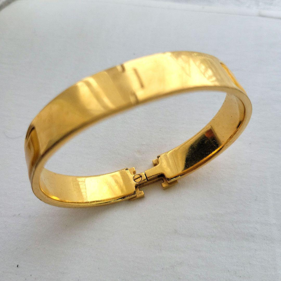 HERMES　クリックH イエローバングル