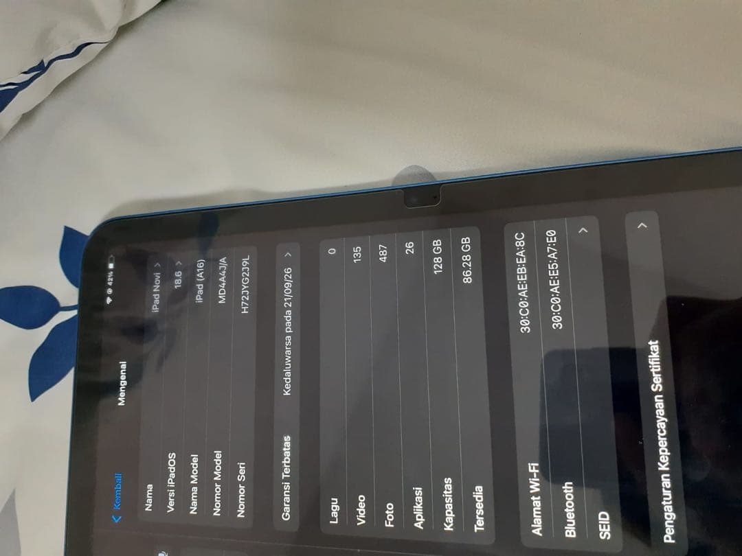 iPad本体 Apple iPad A16