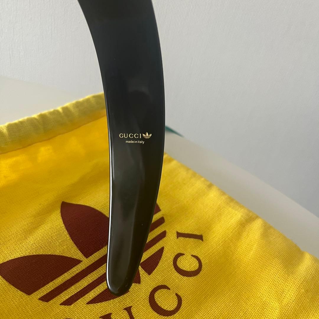 【値下】GUCCI X adidas 限定コラボ スワロフスキーカチューシャ