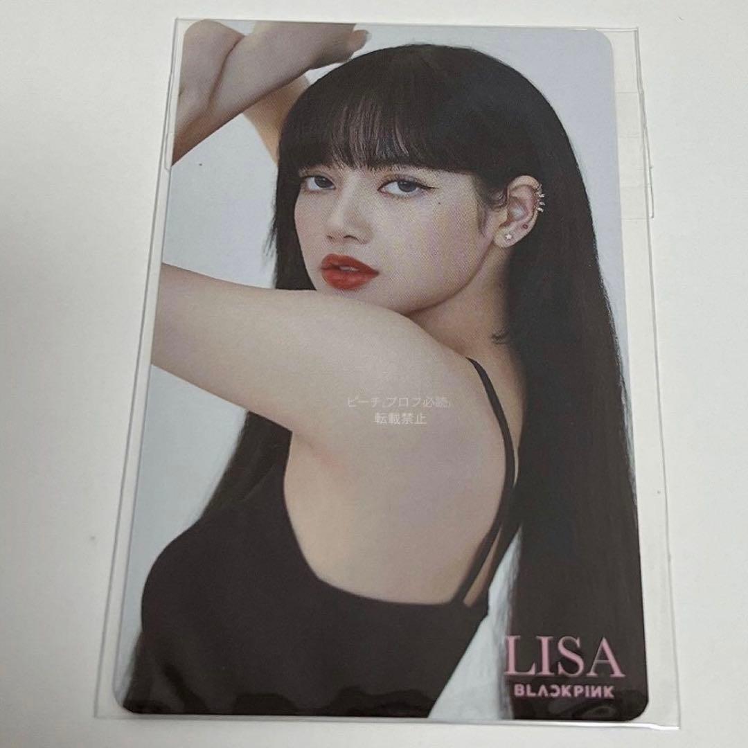 BLACKPINK THE ALBUM ユニバ UMS 特典　トレカ　リサ