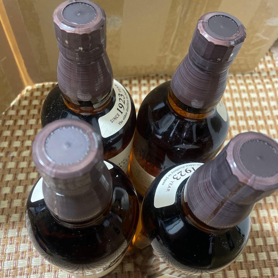 山崎 シングルモルトウイスキー 700ml 4本セット