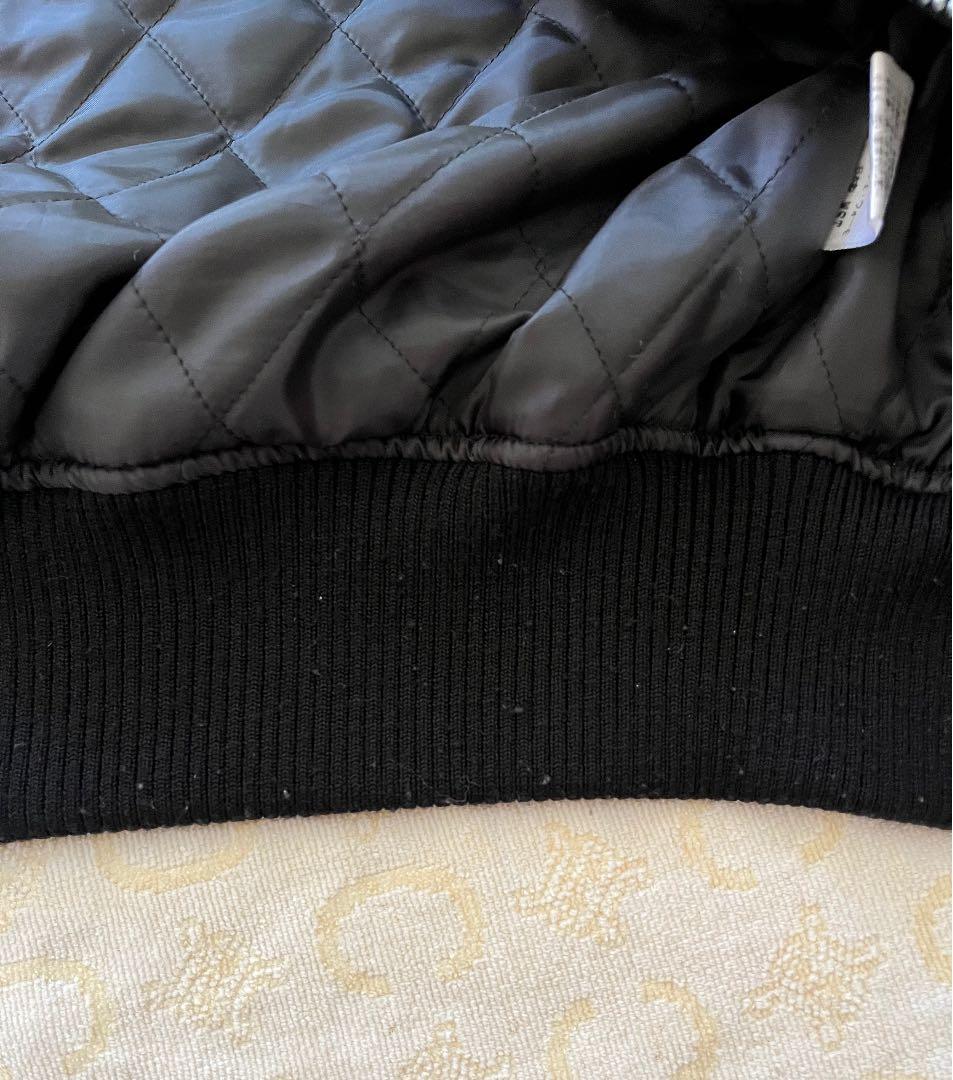 Ficce Donna 龍　刺繍　スカジャン　黒　レディース