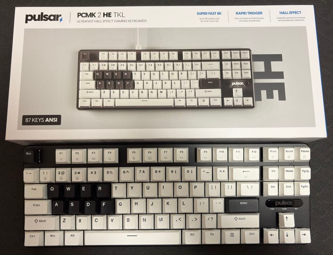 pulsar PCMK 2 HE TKL ANSI配列 英語配列