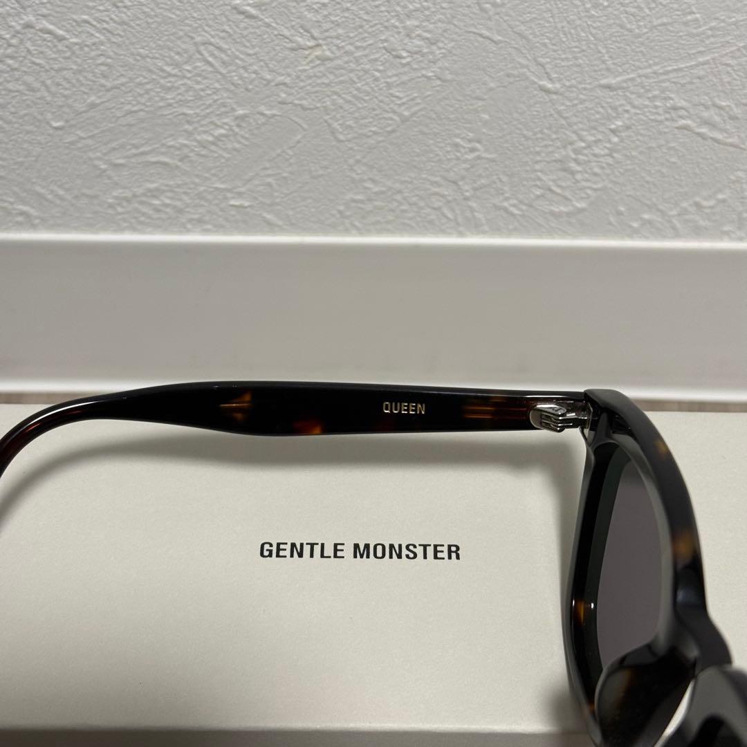 GENTLE MONSTER べっ甲/ブラック サングラス QUEEN-T2