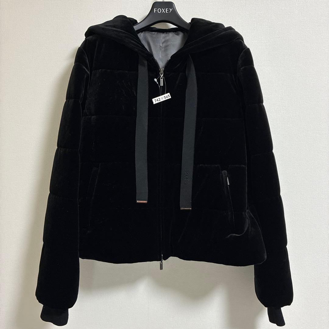 フォクシー　ベロアジャケット　サイズ40 訳あり