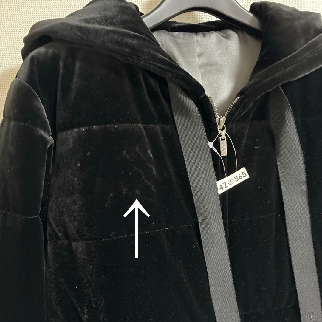 フォクシー　ベロアジャケット　サイズ40 訳あり