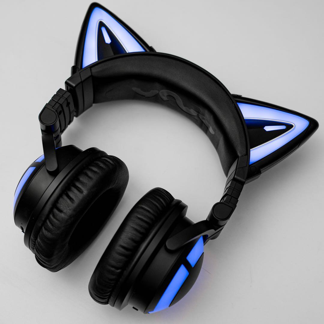 YOWU 猫耳ゲーミングヘッドセット