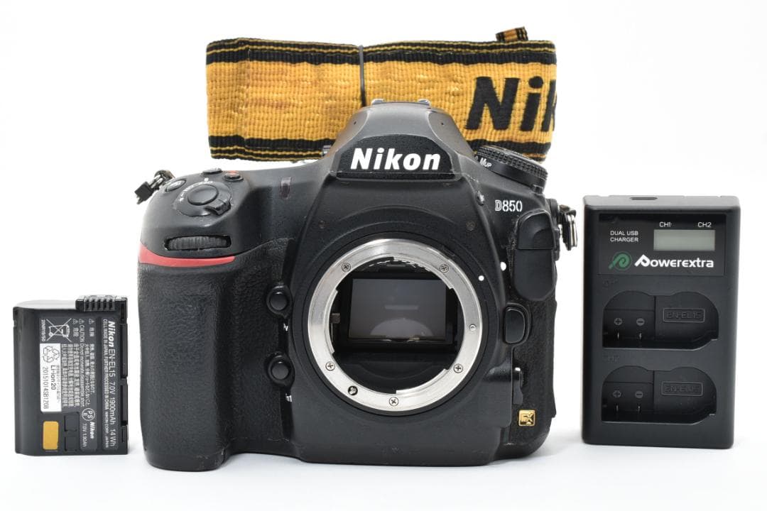 【動作確認済み】Nikon D850 ボディ 4575万画素 高画素フルサイズ機