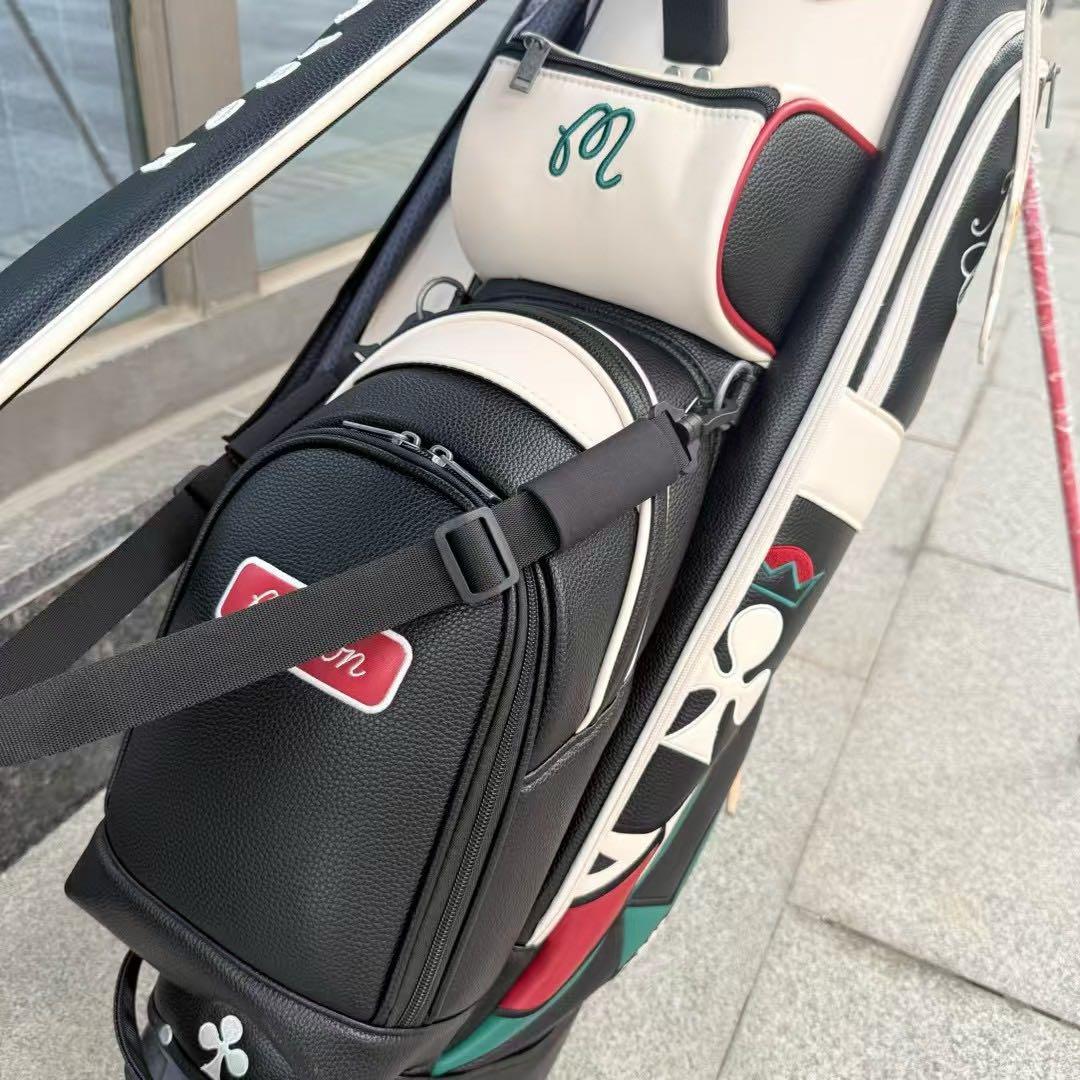 MALBON ゴルフスタンドバッグ ゴルフキャディバッグゴルフバッグ