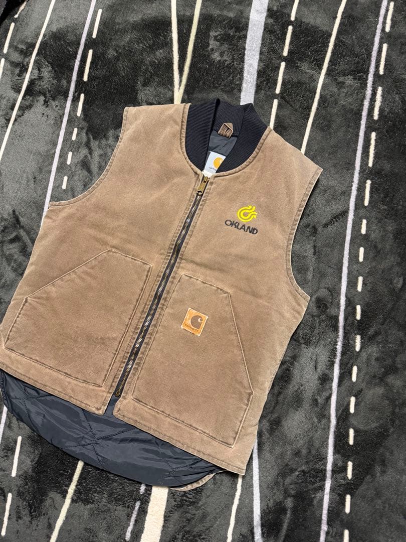 ‼️ 90s Carhartt カーハート ダックベストV02CHT