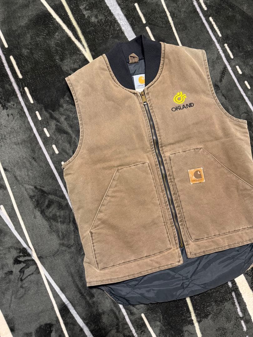 ‼️ 90s Carhartt カーハート ダックベストV02CHT