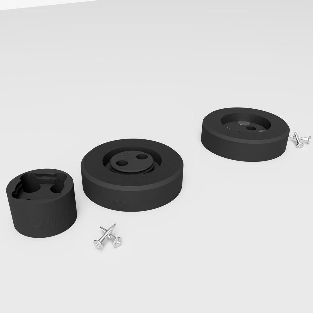 ダイソン supersonic r 壁掛けドライヤーホルダー+ノズルホルダー