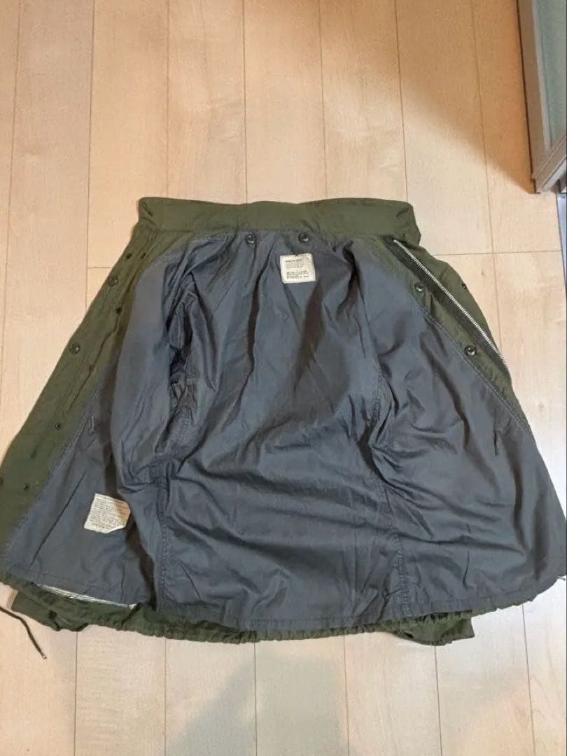 M-65★フィールドジャケット★2nd★アルミジップ★グレーライナー★R-S