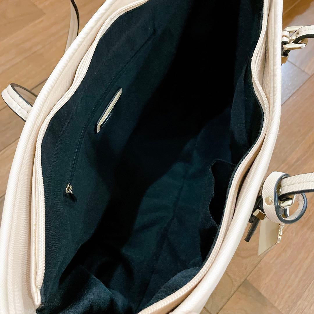 サマンサ アンドシュエット バッグ ベージュ A4 新品 就活 ビジネス