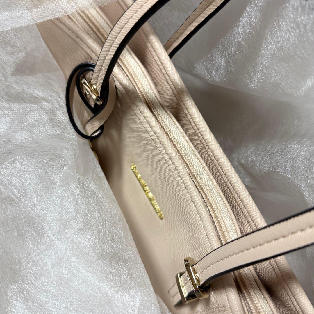 サマンサ アンドシュエット バッグ ベージュ A4 新品 就活 ビジネス