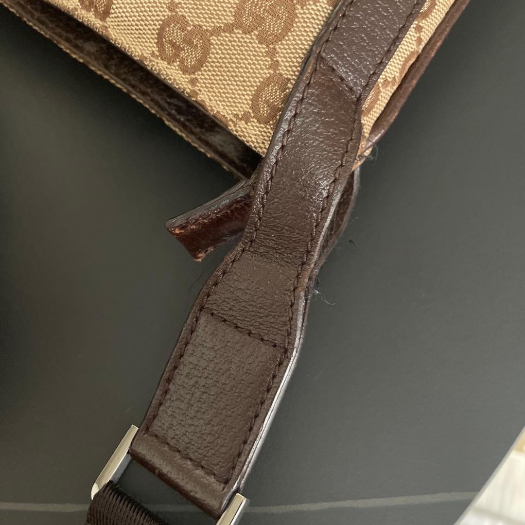 GUCCI GGパターン ショルダーバッグ ベージュ ユニセックス