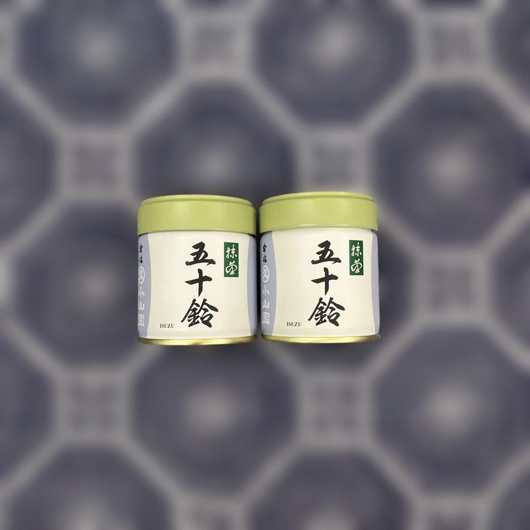 抹茶 粉末緑茶 40g 五十鈴　2缶