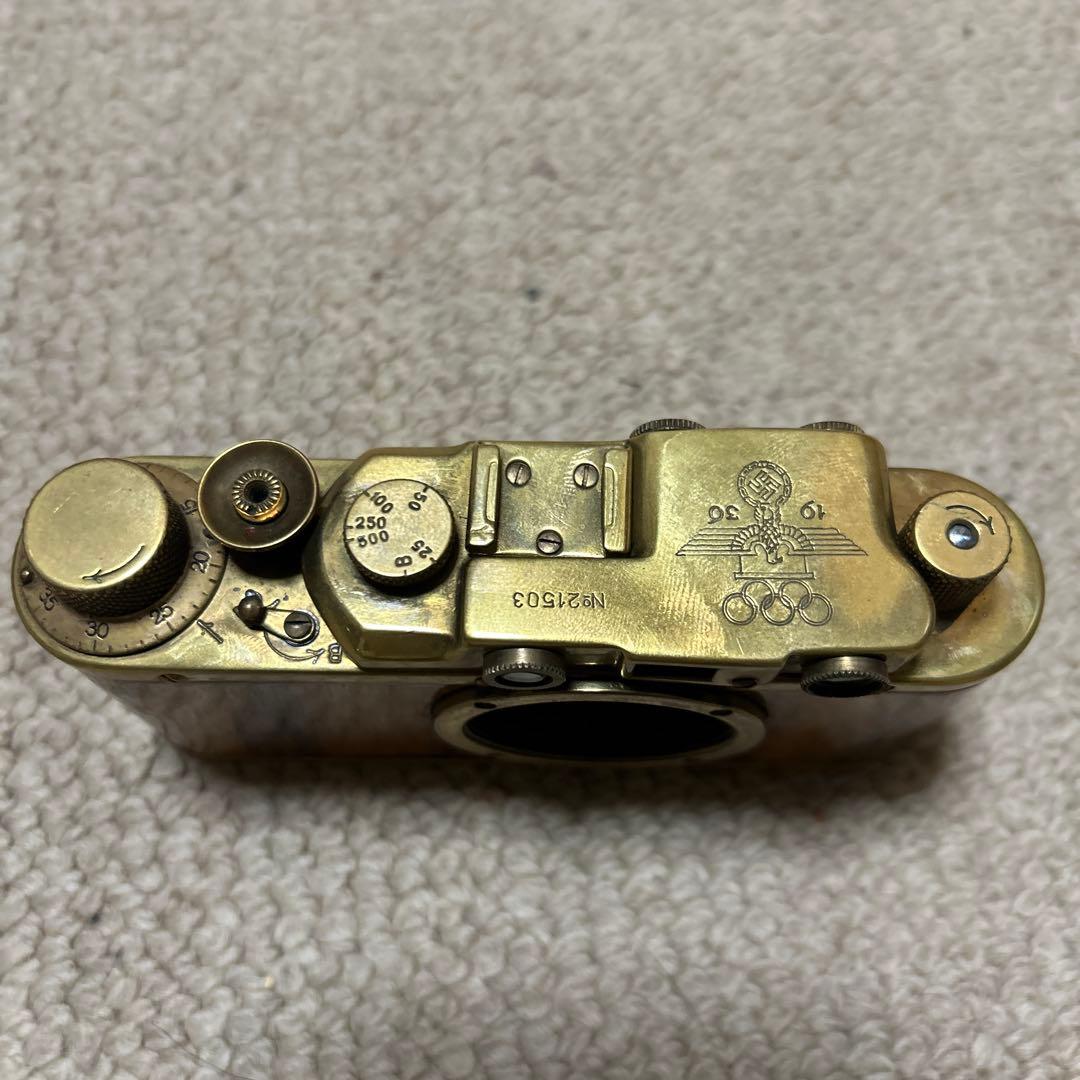 バルナックライカ、レンズ　ゴールド　OLYMPIADA BERLIN 1936