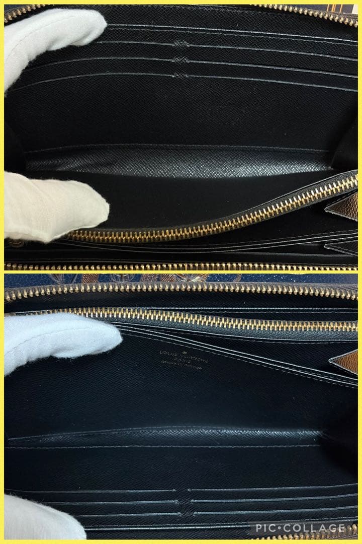 【使用わずか】ルイヴィトン モノグラム ジャイアント ジッピー 長財布