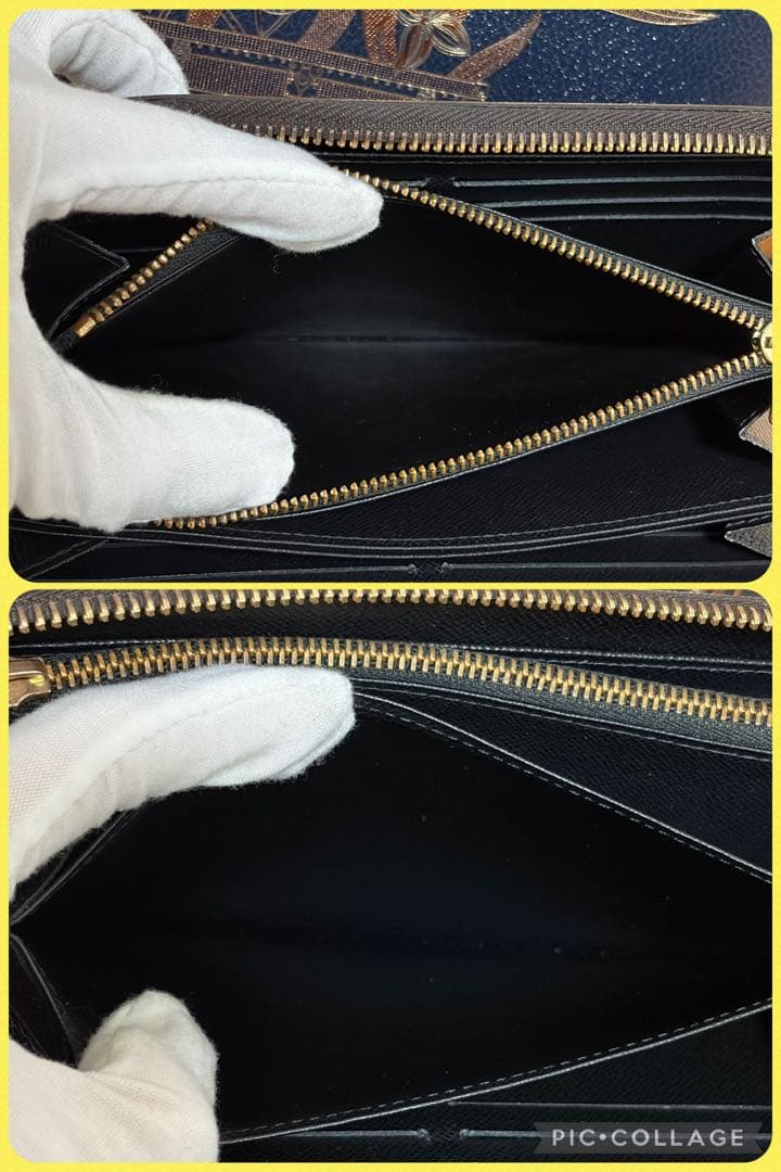 【使用わずか】ルイヴィトン モノグラム ジャイアント ジッピー 長財布