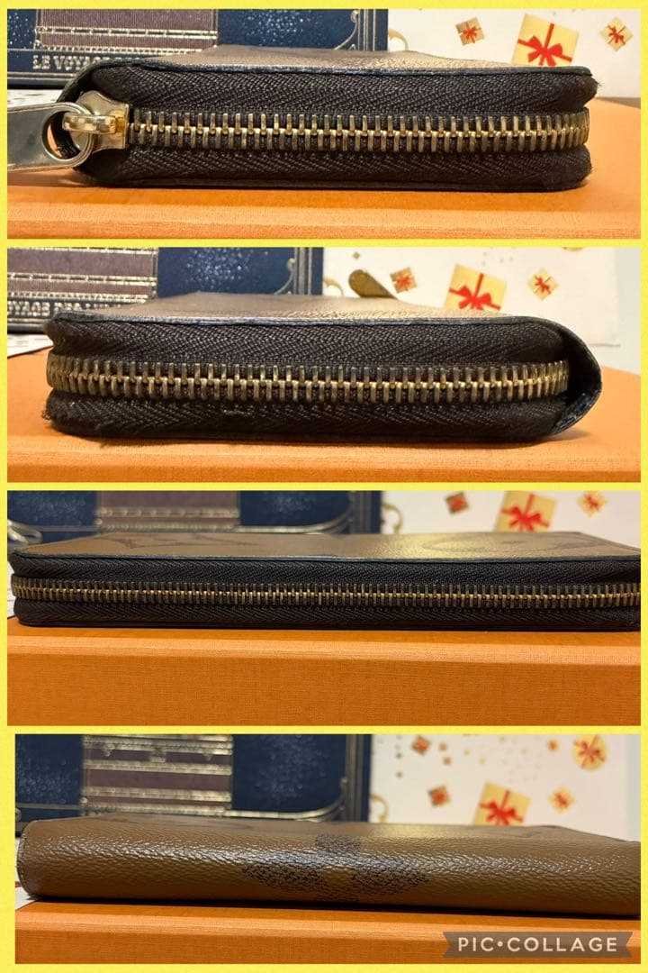 【使用わずか】ルイヴィトン モノグラム ジャイアント ジッピー 長財布