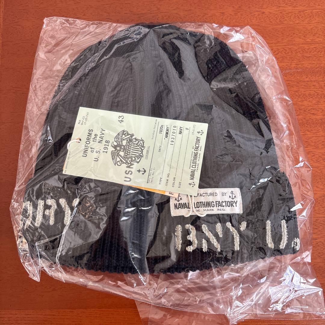 フリーホイーラーズ NAVAL CLOTHING FACTORY ワッチキャップ