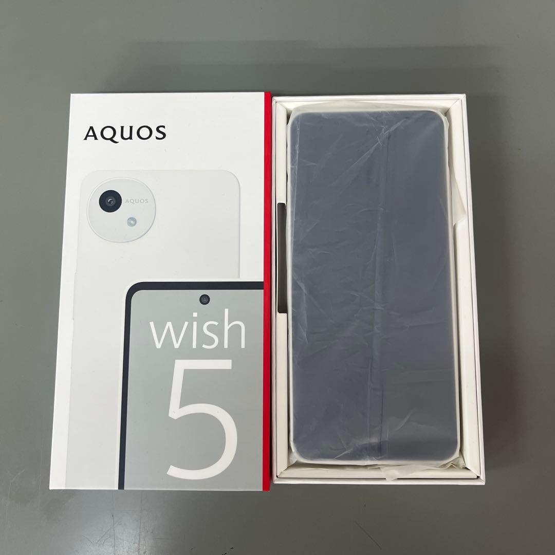 AQUOS wish 5 本体 未使用　docomo ドコモ　SH-52F