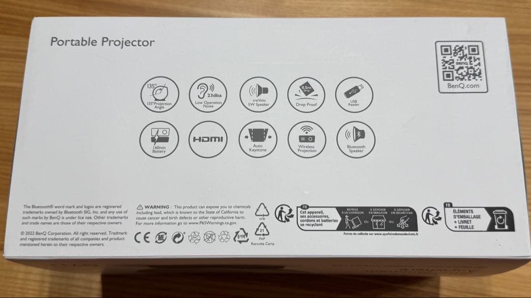BenQ GV11 ポータブルプロジェクター 本体