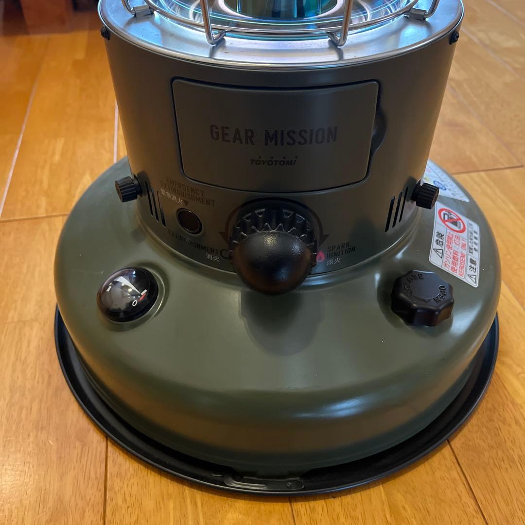 トヨトミ 対流式石油ストーブGEAR MISSION RR-GE25(G)