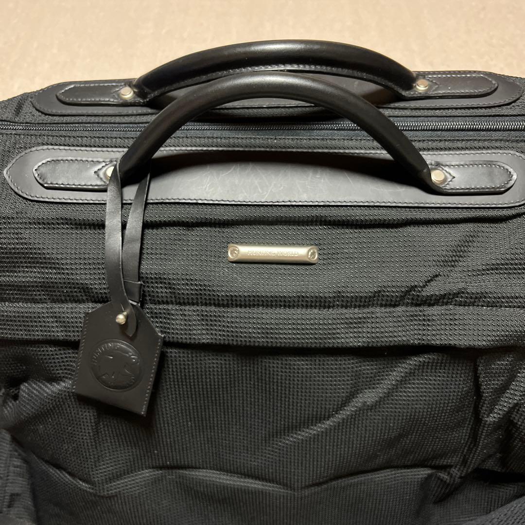 HUNTING WORLD ボストンバッグ ブラック