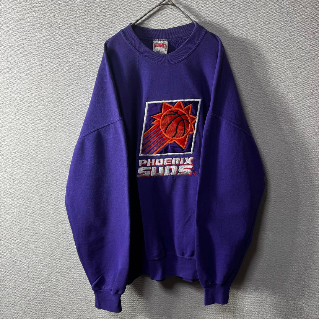 ウ*ニ様 希少 90s USA製 NUTMEG Phoenix suns NBA
