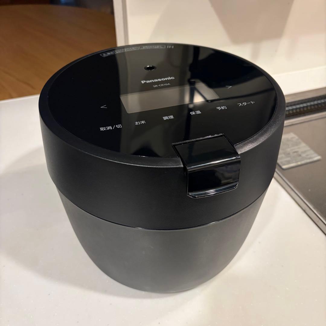 パナソニック 5合炊き圧力IHジャー炊飯器 2024年製 SR-CR10A-K