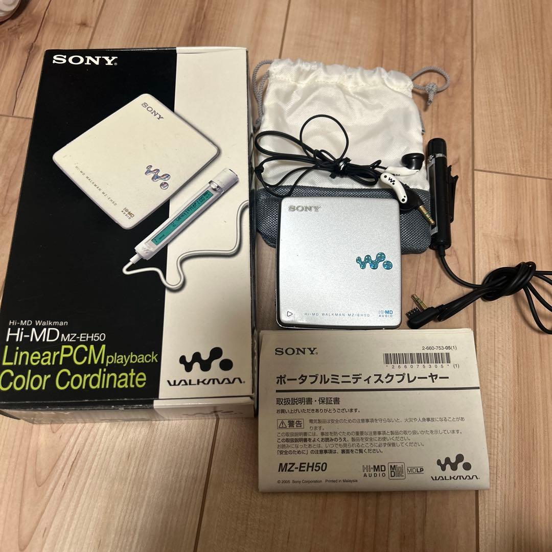 SONY ソニー MDウォークマン ポータブルMDプレーヤー MZ-EH50